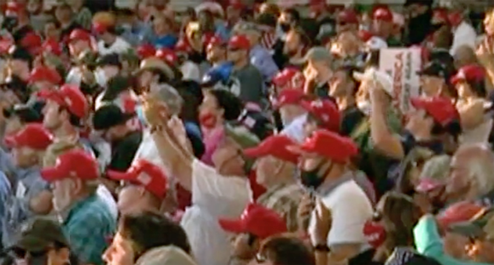 ‘Another super-spreader event’: Trump blasted for ‘endangering’ supporters at New Hampshire rally