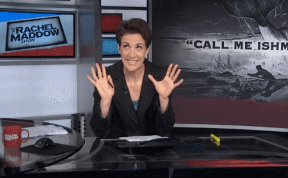 Maddow likens shutdown-era GOP to doomed, 'Moby Dick'-style whaling crew