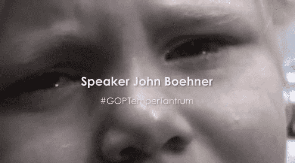 Democratic groups take shots at weakened GOP and set sights on the House in 2014