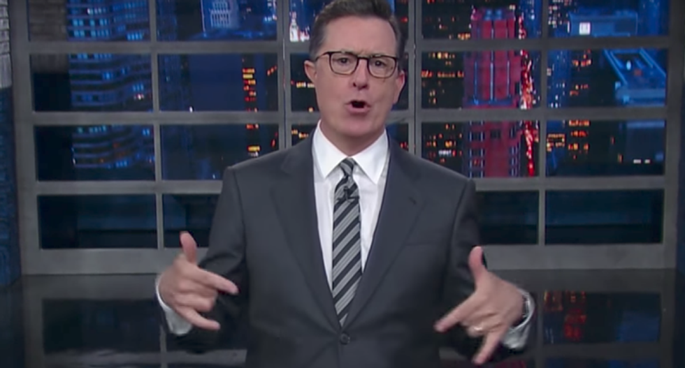 Colbert: The reason Bush never killed Russia arms treaty was because he never had hookers pee on him