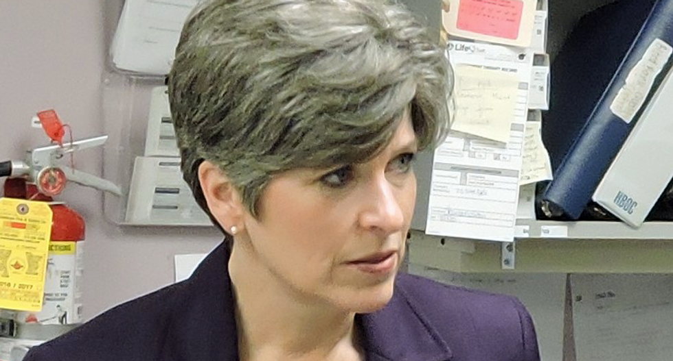 Lindsey Graham announces embattled Sen. Joni Ernst will vote for whomever Trump nominates to replace RBG