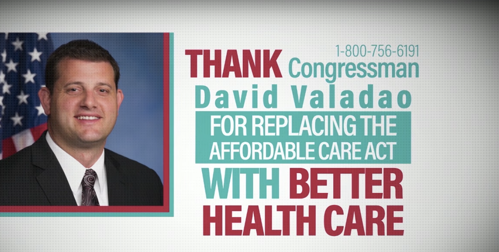 WATCH: Republicans lost big on healthcare -- but forgot to cancel TV ads celebrating Obamacare repeal