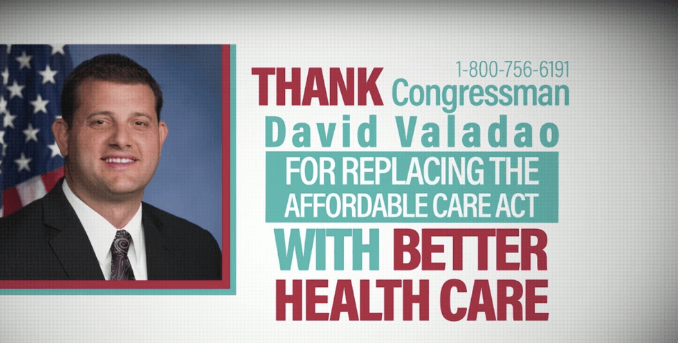 WATCH: Republicans lost big on healthcare -- but forgot to cancel TV ads celebrating Obamacare repeal