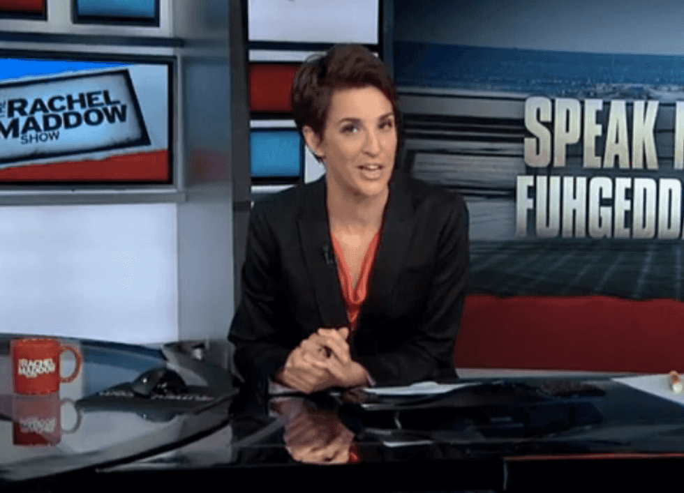 Maddow to same sex couples: 'Just get married' whether it's legal or not