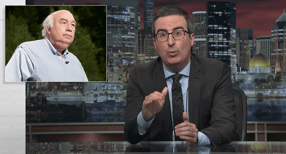 'Truth is an absolute defense': ACLU trolls 'geriatric Dr Evil' in hilarious brief backing John Oliver