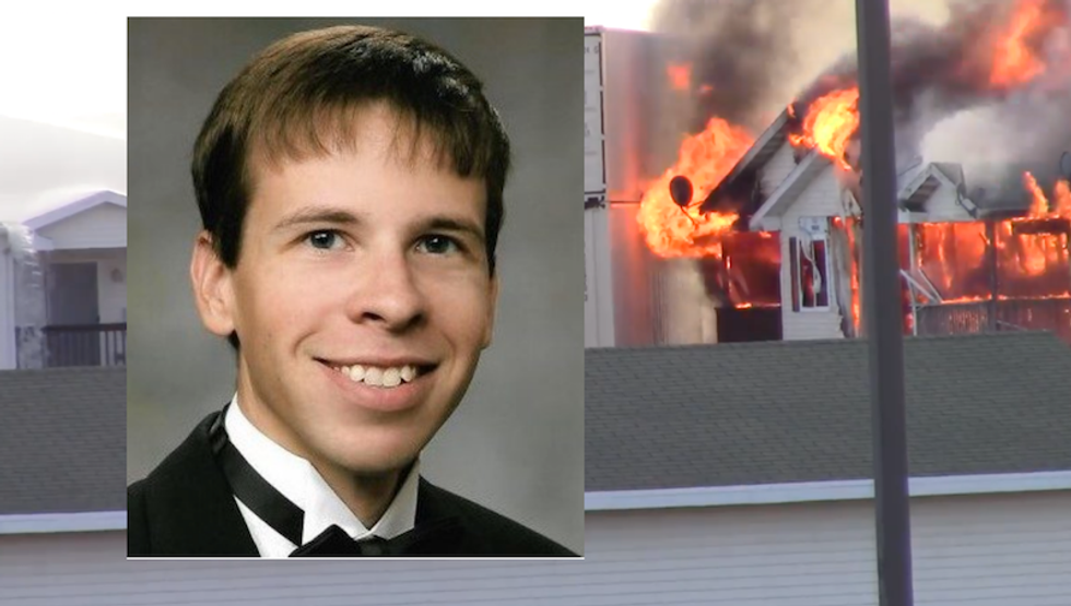 Wisconsin man who blew himself up building a bomb kept a stash of white supremacist literature