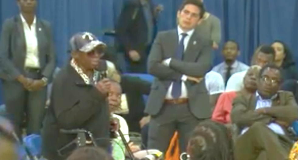 WATCH: 96-year-old woman blisters NYC mayor from behind her walker over crumbling sidewalks