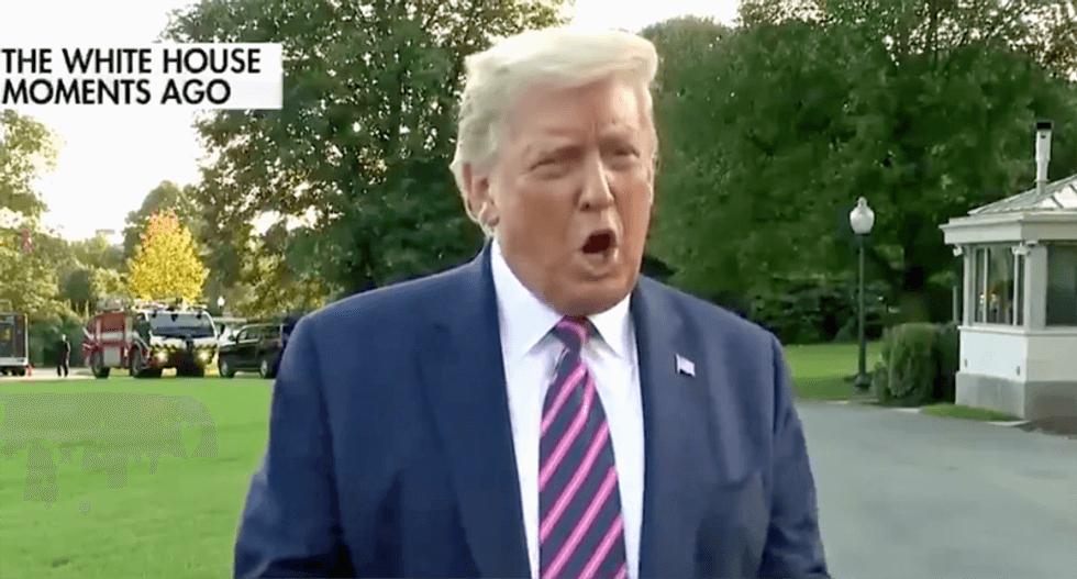 Trump openly admits he wants to fill RBG vacancy before Election Day so his new Justice can help fight mail-in ballots