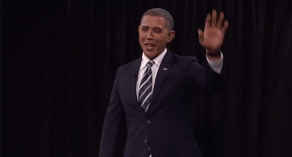 WATCH: Bill Maher gets an Obama impersonator to say Trump phrases so the GOP can see the absurdity