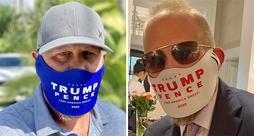 Trump was ‘delighted with the campaign swag' masks — but refused to wear one: Washington Post