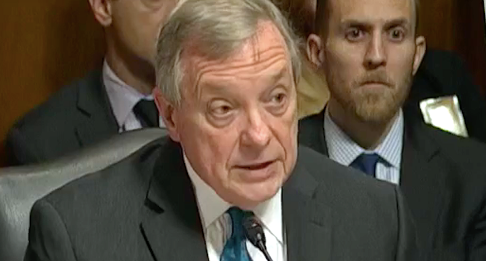 WATCH: Dick Durbin blisters Kavanaugh and his GOP accomplices during Ford testimony