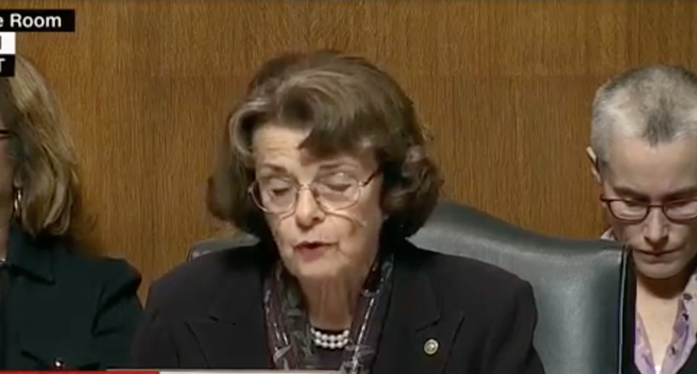 Dianne Feinstein unloads on judiciary Republicans for obstructing Kavanaugh investigation