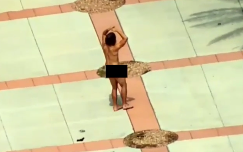 WATCH: Cops shoot naked man who was spotted holding a gun outside Las Vegas church