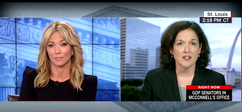 CNN's Brooke Baldwin corners former Kavanaugh clerk over his 'black out drunk' attack on Sen. Klobuchar