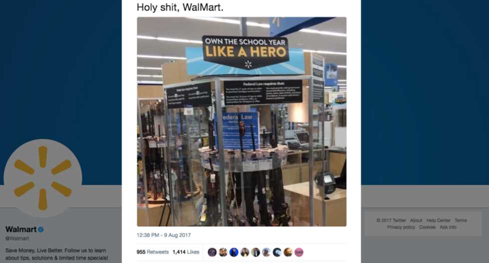 Walmart bans violent video game ads -- but will still sell guns