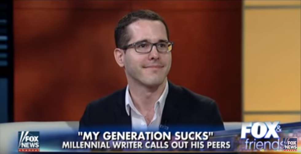 WATCH: Millennial goes on Fox News to assure aging viewers that young people are all horrible
