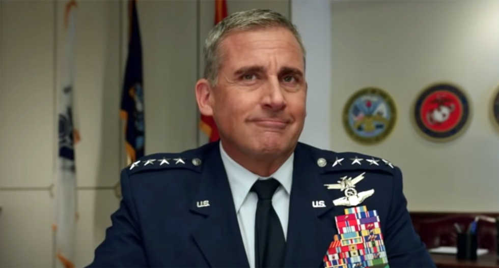 Trump to hold Space Force event — two weeks before the release of Netflix's new Steve Carell satire