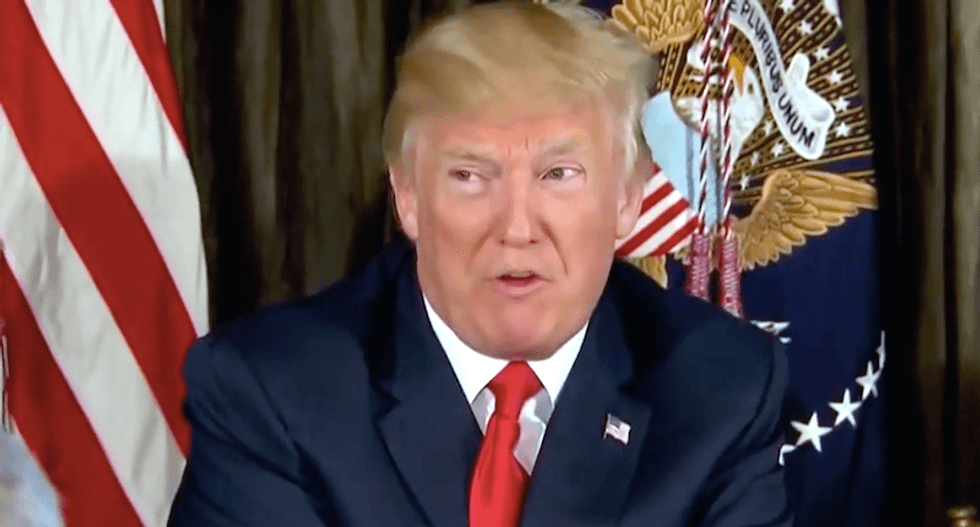 Trump tries to claim he dissolved 2 councils of CEOs after advisory group chooses to disband