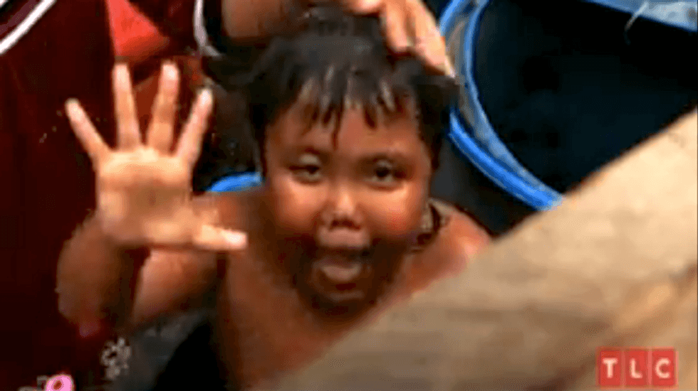 Chain-smoking Indonesian boy has exchanged cigarette habit for overeating