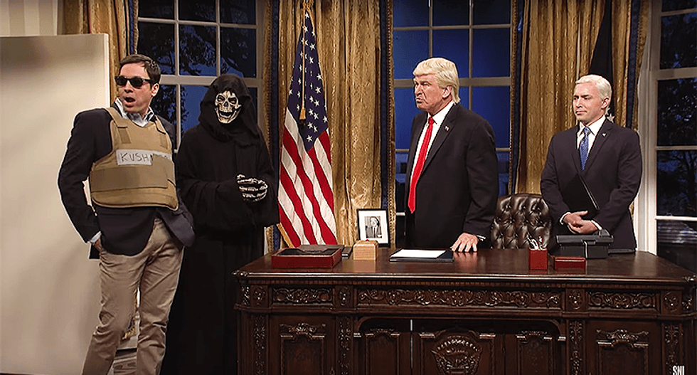The 11 best and most popular Saturday Night Life skits mocking Donald Trump and his team from 2017