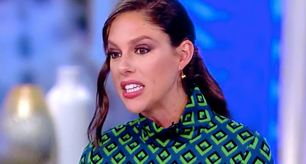 The View's Abby Huntsman insists Don Trump Jr's right about false rape claims -- and flops hard