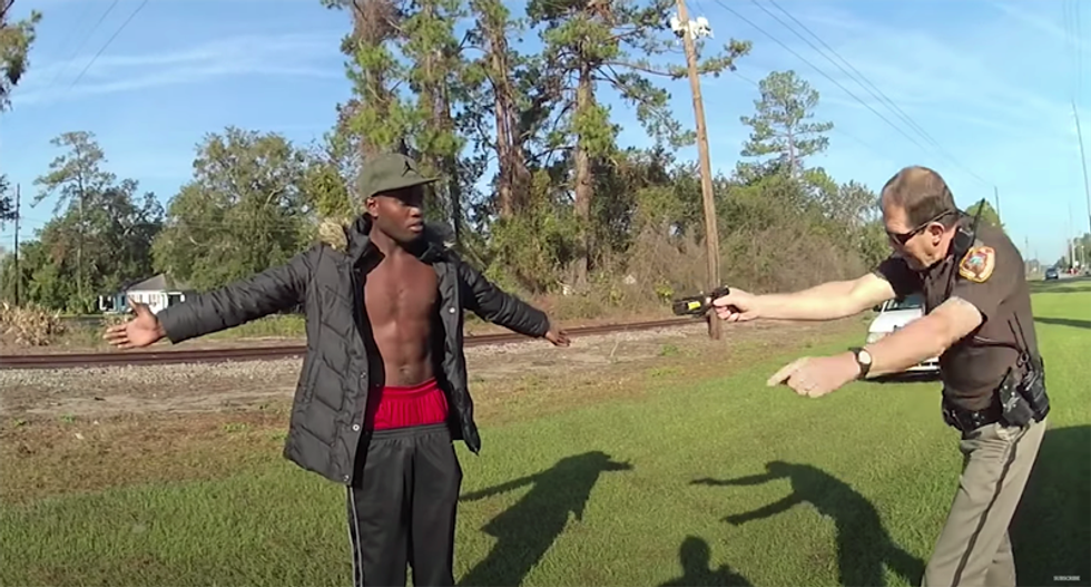 WATCH: Video shows cops attempting to Taser Ahmaud Arbery in 2017