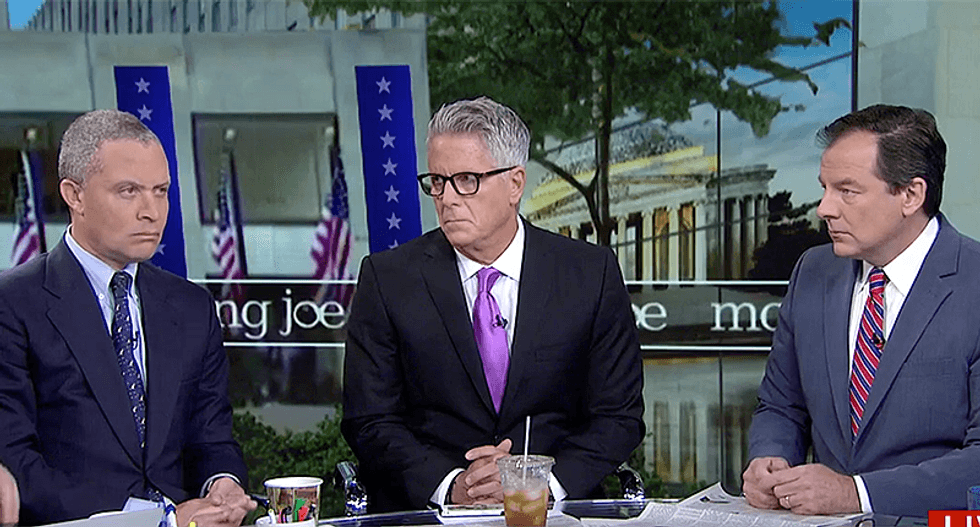 'What a pathetic, sniveling little nano-president': Morning Joe panel lights up Trump's refusal to disavow Nazis