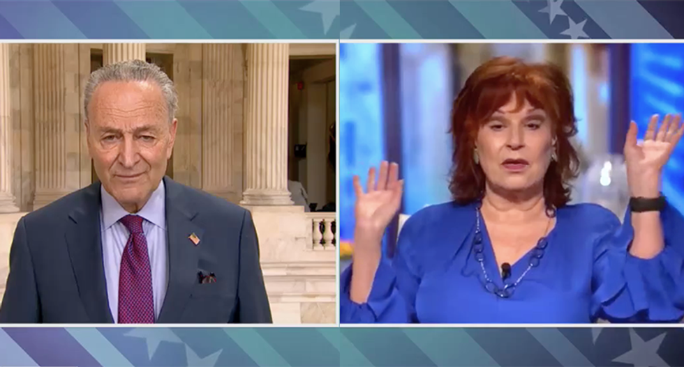 Chuck Schumer tells The View that Mitch McConnell’s making the same mistakes as Herbert Hoover
