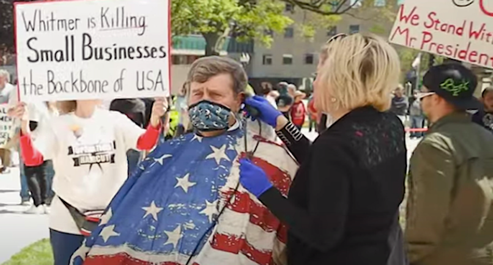 Michigan barbers compare COVID-19 lockdown to the Holocaust: 'I will not be placed into a cattle car'