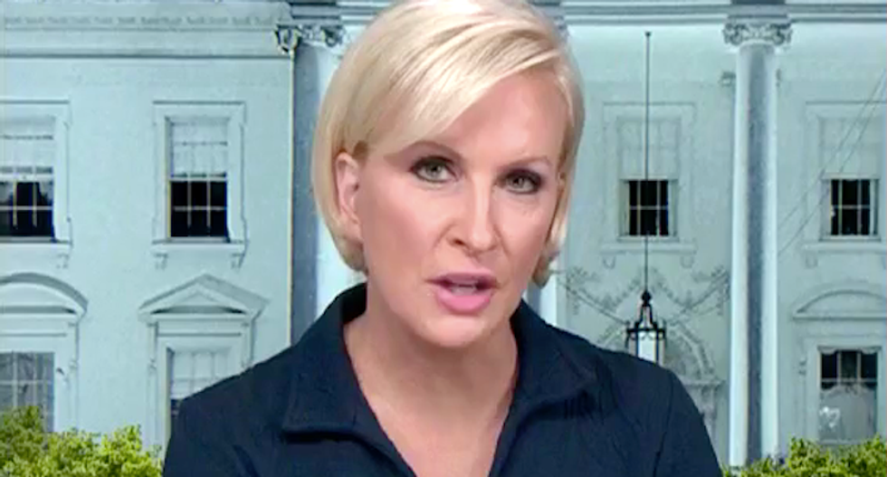 MSNBC’s Mika hammers ‘rotten to the core’ Sarah Sanders for defending ‘proud predator’ Trump’s mockery of Ford