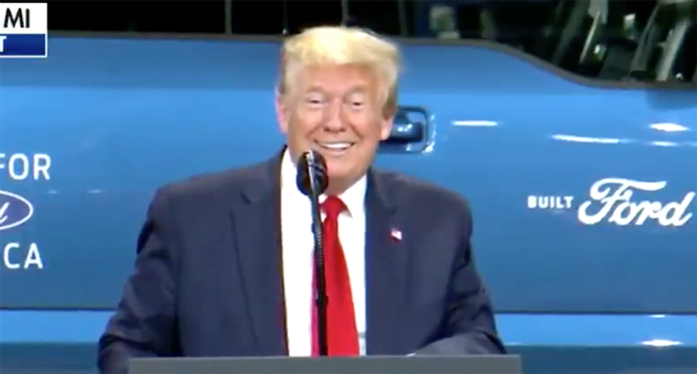 Trump ripped for praising Hitler sympathizer: ‘Another wink and nod from Trump to his Nazi-base’