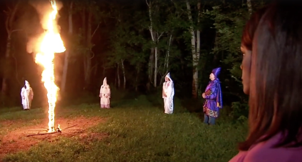 KKK leader tells Univision reporter Ilia Calderón ‘to me, you’re a n*gg*r’ -- then flees interview