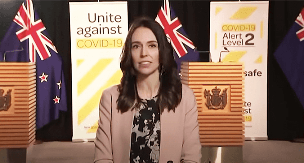 WATCH: New Zealand prime minister unfazed as quake hits during an interview