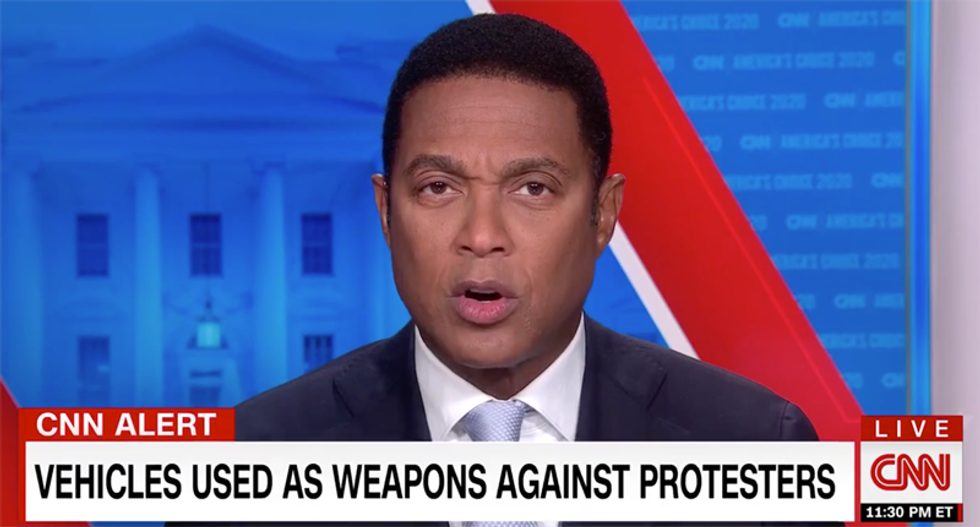 Vehicles being used as weapons against protesters is 'the new normal in 2020': CNN