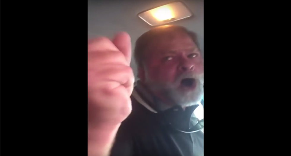 WATCH: Screaming Uber driver explodes in a fireball of fury at woman who refuses to leave his car