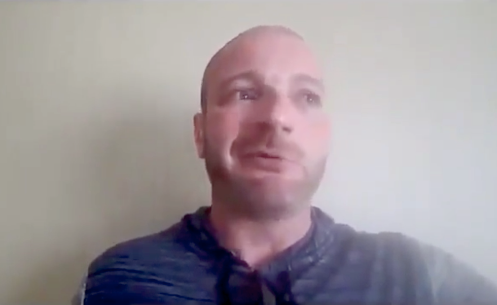 'I'm terrified': Neo-Nazi blubbers like a baby in video reporting he's wanted for arrest in Charlottesville