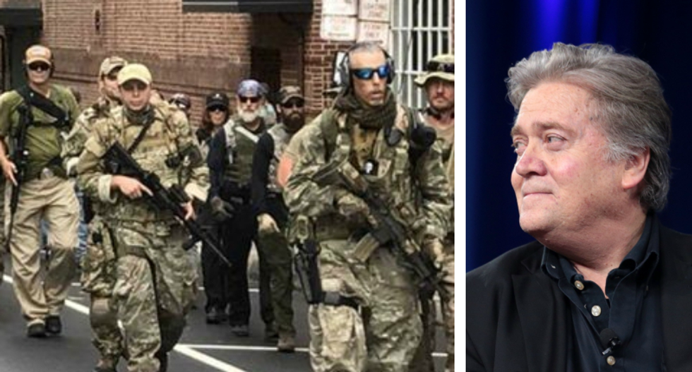 Bannon 'proud' that Trump 'fully abandoned the globalists’ with Charlottesville speech: report