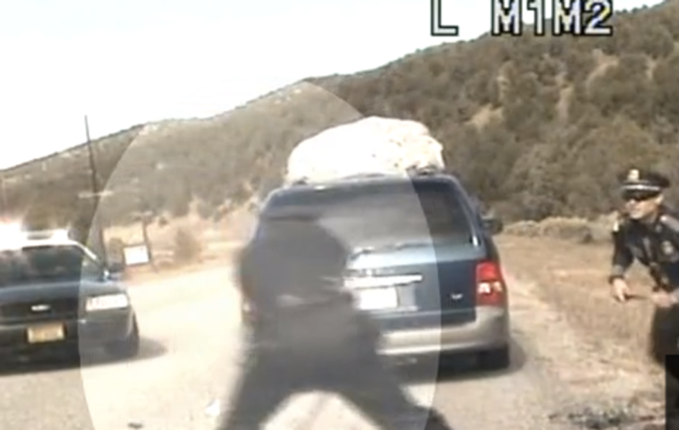 New Mexico cop fired for shooting at minivan full of kids