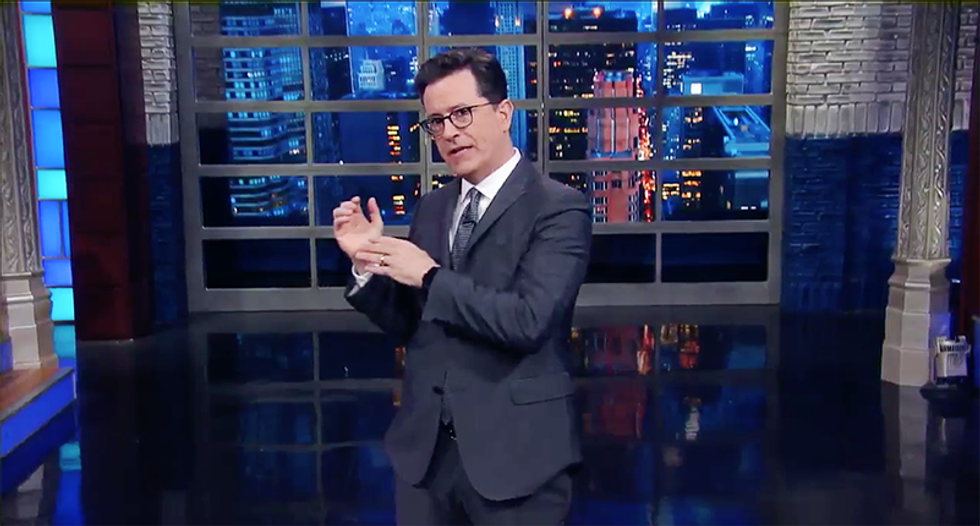 Colbert torches GOP's 'clean coal' push: 'It sounds like an oxymoron but so does President Trump'