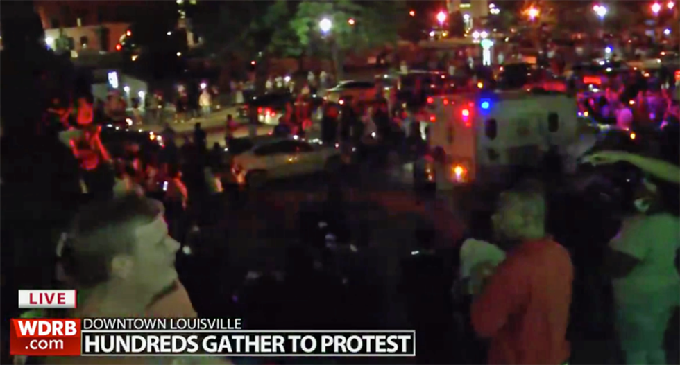 ‘Shots fired, we have shots fired’: Listen to Louisville reporter’s harrowing live broadcast — 7 wounded