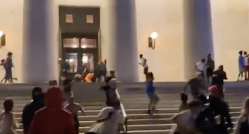 WATCH: Demonstrators break into Ohio Statehouse during protest over police killing of George Floyd