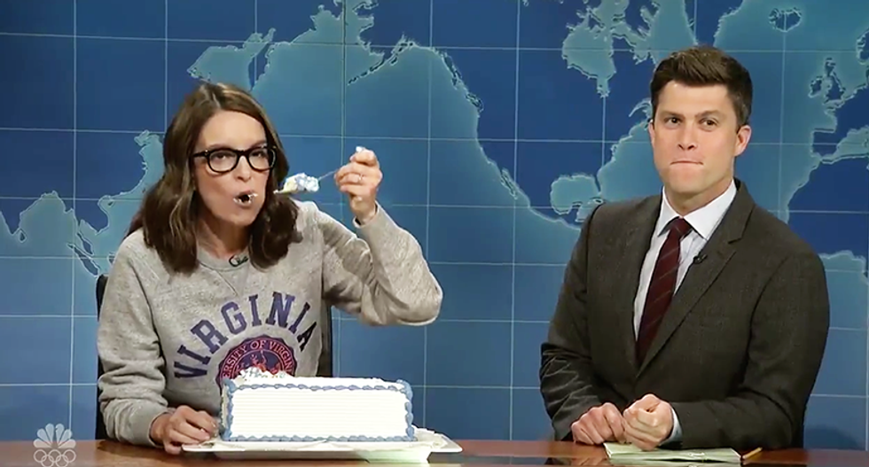 ‘I’m feeling sick’: Watch UVA grad Tina Fey goes off on Trump and Charlottesville violence