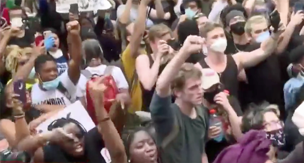 White House goes into lockdown as George Floyd protests in DC rage hotter