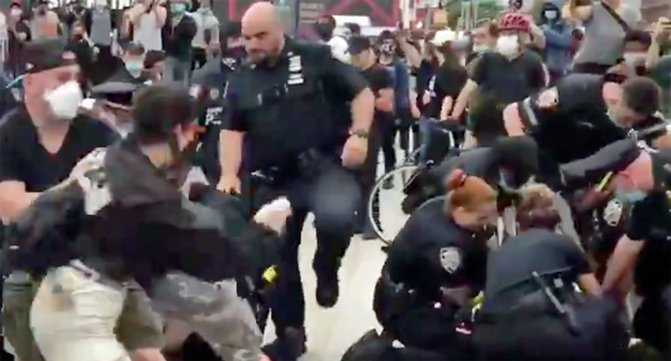 LISTEN: Orders to 'shoot' and 'run them over' heard on NYPD's scanner amid protests