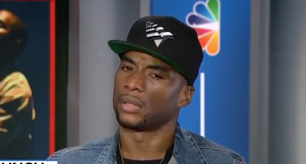 Radio host Charlamagne tha God lays waste to Trump's claim that black people support him because of Kanye