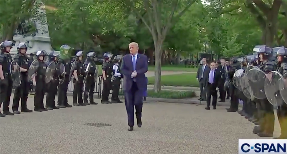 ‘Federal police used munitions on peaceful protestors’: DC mayor rips ‘shameful’ attack