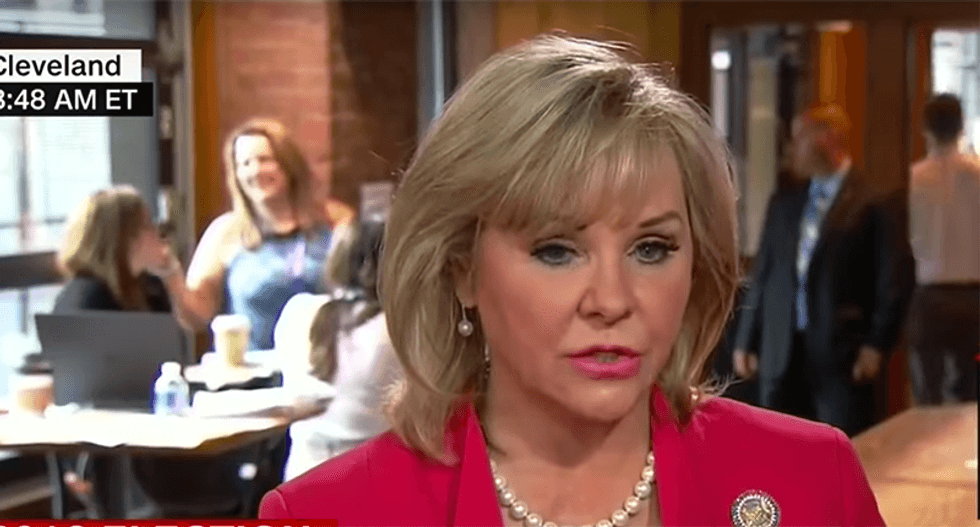 WATCH: Oklahoma Gov. Mary Fallin humiliates herself trying to justify her party's anti-gay platform