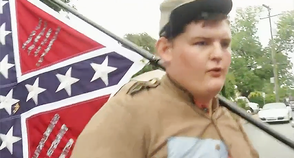 Confederacy-loving student shown in viral flip-off photo kicked out of Christian college