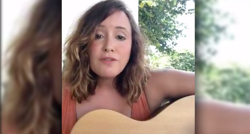 Singer and songwriter pens ballad about 'bunker boy Donald Trump'