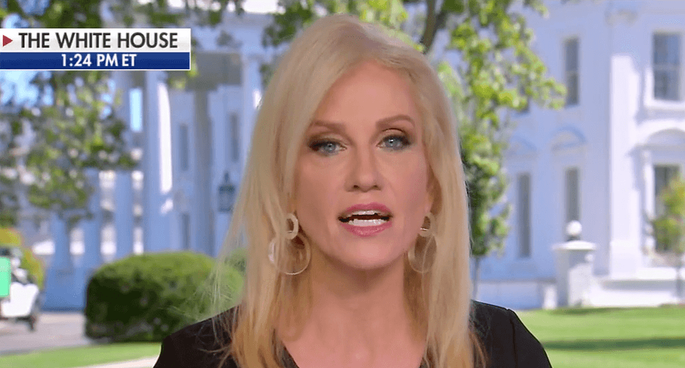 'It's just the haters': Kellyanne Conway brushes off criticism that Trump is politicizing soldiers' deaths